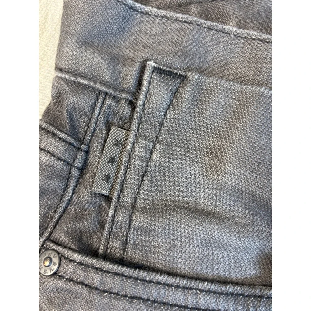John Varvatos USA bowery Slim Straight Jeans men's 30x30 Grey Faded Wash